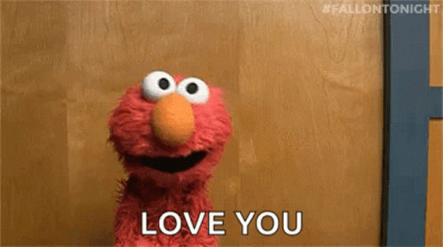 Love You Elmo Meme GIF