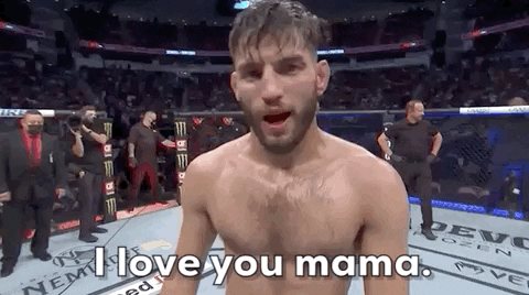 Love You Mama Matt Schnell Martial Artist GIF