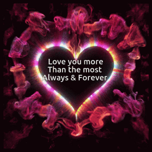 Love You More Than Forever Heart