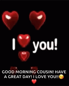 Love You So Much Happy Cousins Day GIF