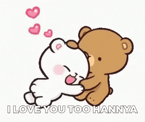 Love You Too Hannya Cuddles GIF