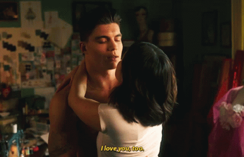 Love You Too Romance Richie Gecko GIF