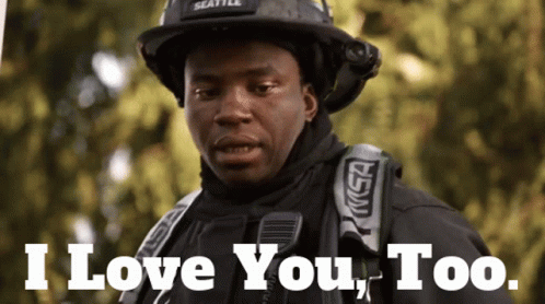 Love You Too Station 19 Dean GIF