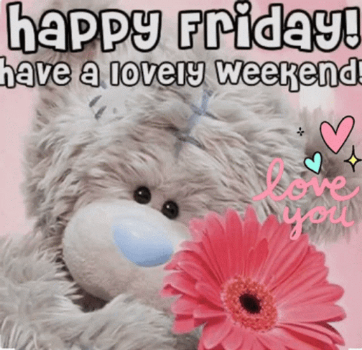 Lovely Weekend Friday Meme  GIF