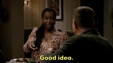 Lovely Woman Good Thinking Good Idea GIF