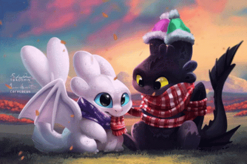 Lovers Time Toothless Meme GIF