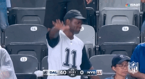 Loving It How Bout Them Cowboys GIF