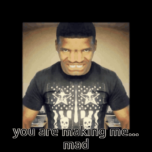 Low Tier God Mad Face GIF