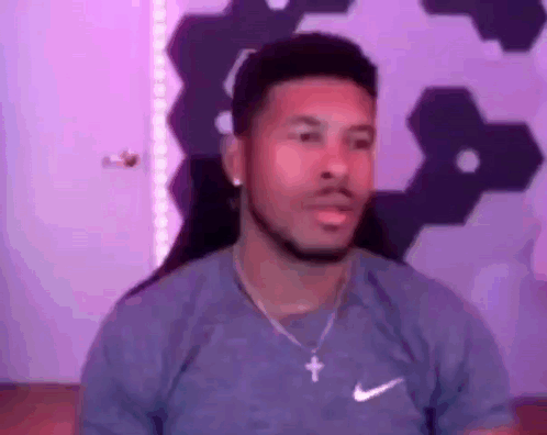 Low Tier God Shy Smile GIF