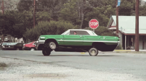 Lowrider Car Balance GIF