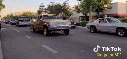 Lowrider Pick Up Truck GIF