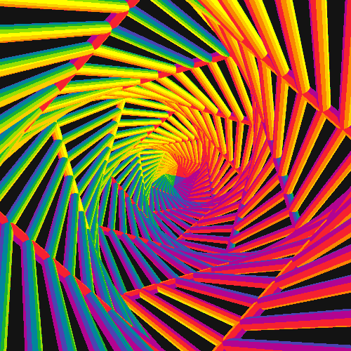 Lsd Neon Colorful Slow Motion GIF