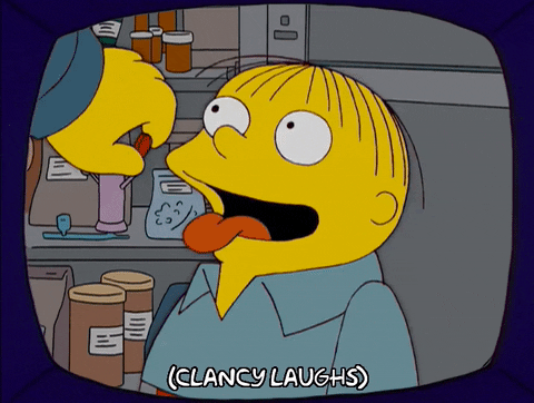 Lsd Ralph Wiggum Eating GIF