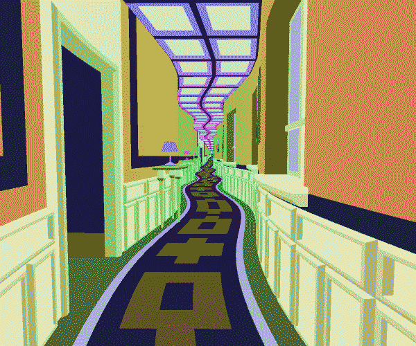Lsd Room Highway Distort GIF