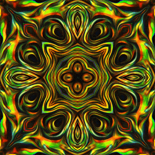 Lsd Yellow Green Animation GIF