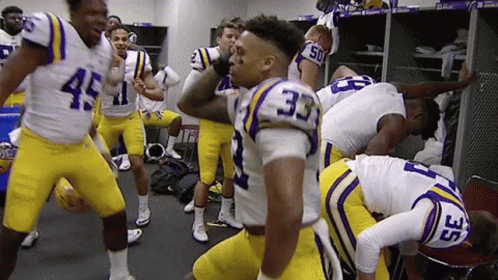 Lsu Football Dancing GIF