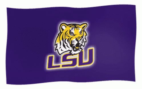 Lsu Football Flag GIF
