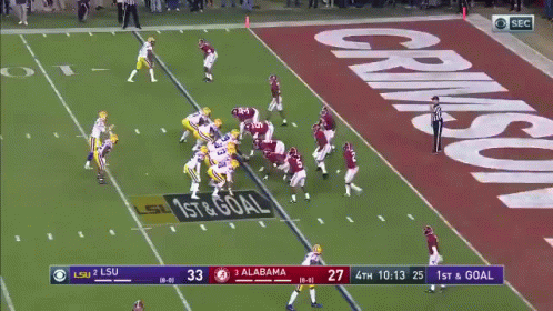Lsu Football Touchdown GIF