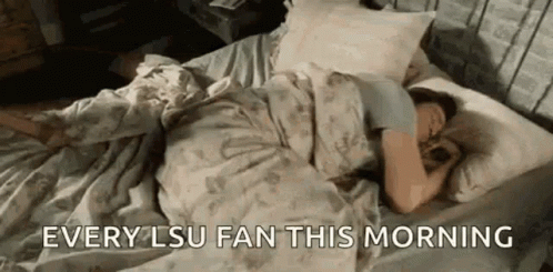 Lsu Football Vevery Fan This Morning GIF