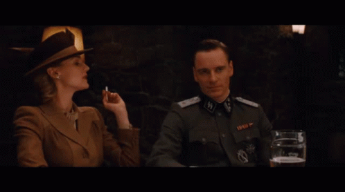 Lt. Archie Hicox Inglourious Basterds With His Men GIF
