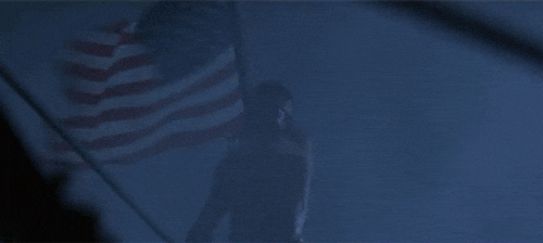 Lt Dan In The Middle Of Storm GIF