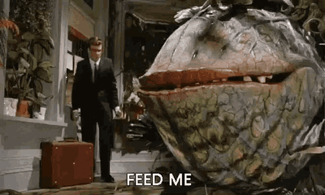 Lttle Shop Of Horrors Feed Me Gif GIF