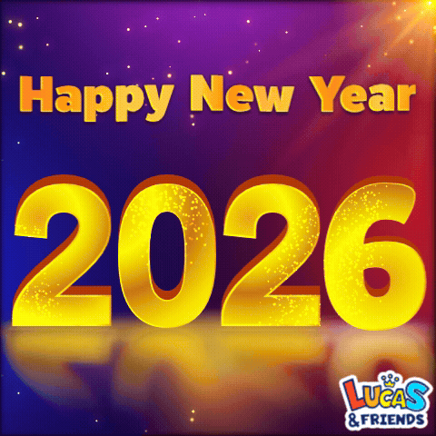 Lucas and Friends 2026 Greeting Card