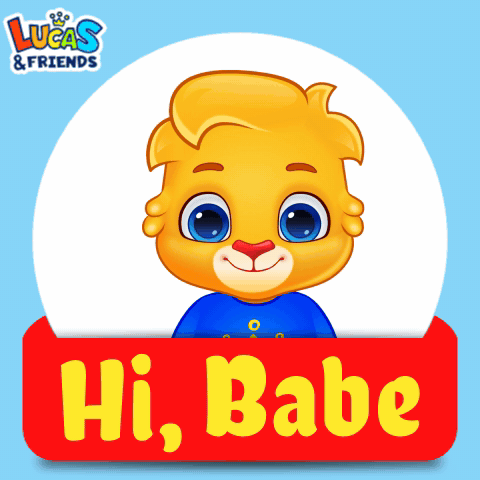 Lucas and Friends Cartoon Bear Advertisement