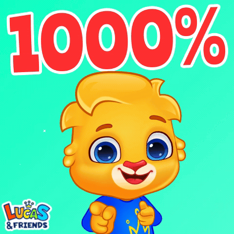 Lucas And Friends Cartoon Character Pointing GIF