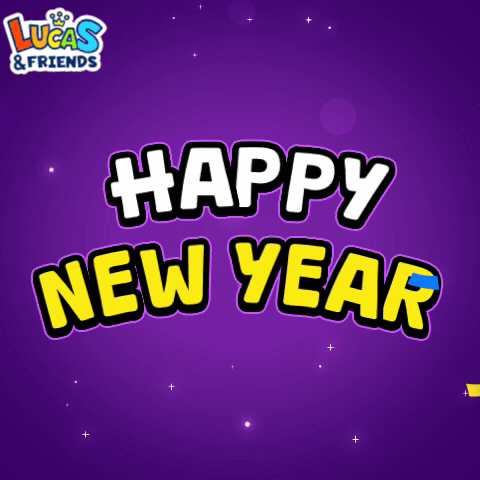Lucas and Friends Logo Happy New Year