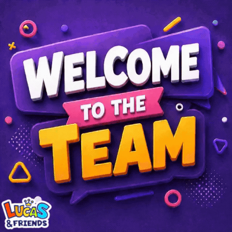 Lucas and Friends Welcome to the Team