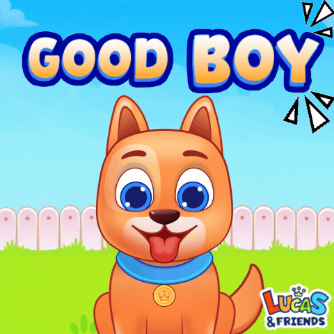 Lucas and Friends With Dog