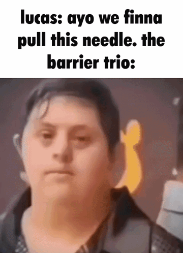 Lucas Ayo We Finna Pull This Needle , The Barrier Trio . GIF