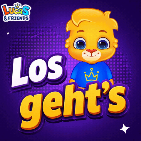 Lucas & Friends Lion With Crown On Shirt GIF
