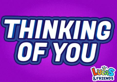 Lucas & Friends Logo Purple Background