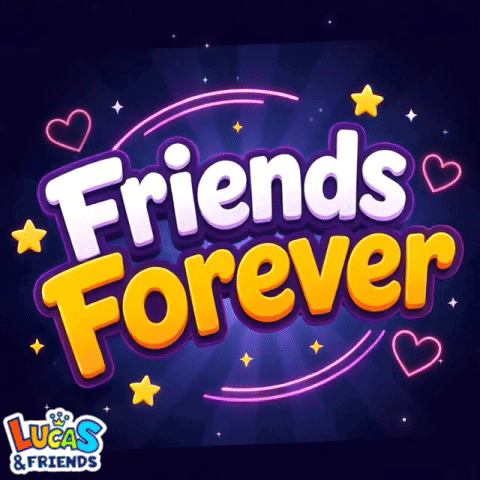 Lucas & Friends Logo Says Friends Forever