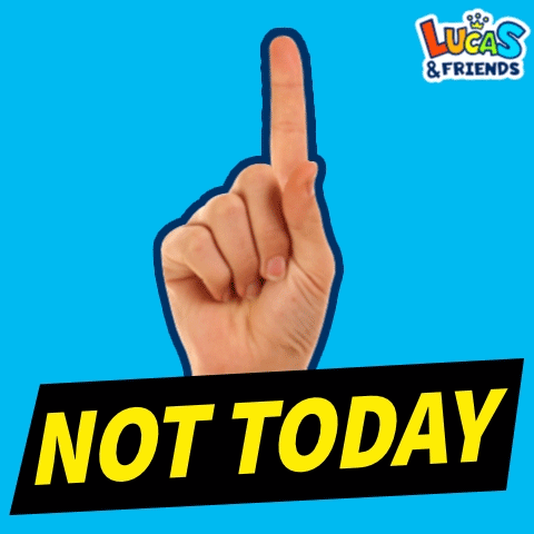 Lucas & Friends Logo With Hand Pointing Up