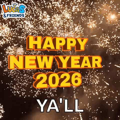 Lucas & Friends New Year Fireworks Greeting