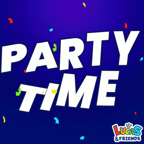 Lucas & Friends Party Time Poster