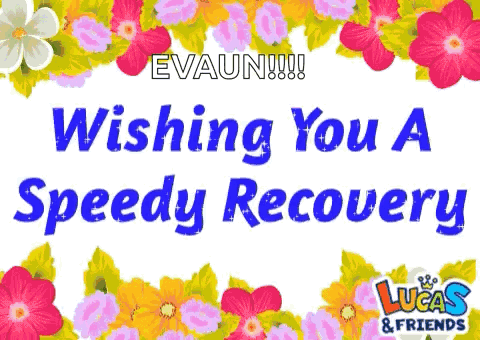 Lucas & Friends Speedy Recovery Flowers