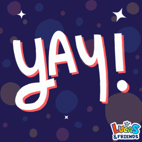 Lucas & Friends Yay Logo GIF