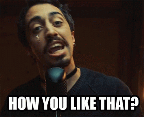 Lucas Inutilismo Singing How You Like That? GIF