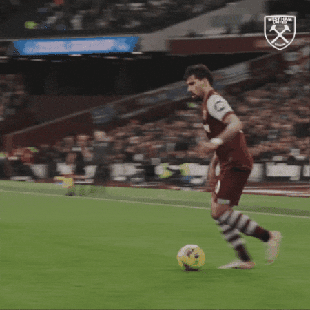 Lucas Paqueta Controlling Ball GIF