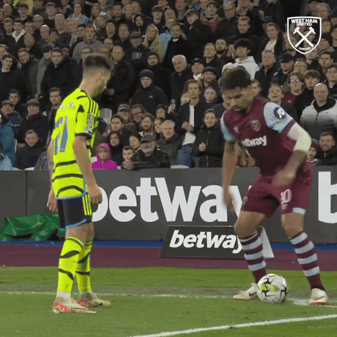 Lucas Paqueta Kicking Soccer Ball High GIF
