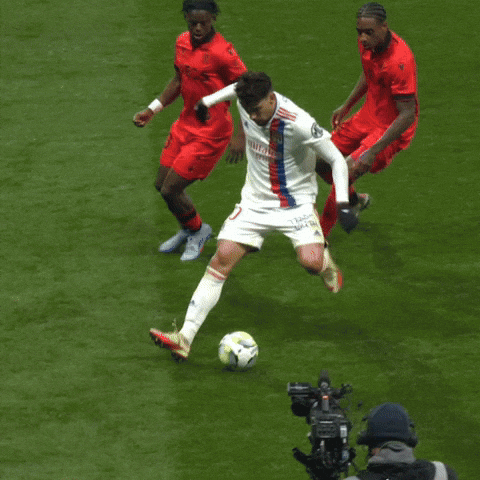 Lucas Paqueta Soccer Heel Kick GIF