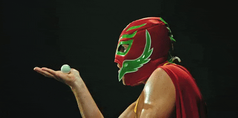 Lucha Libre Blowing GIF