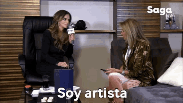 Lucia Mendez Soy Una Artista Gif GIF