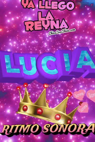 Lucia Poster With Crown