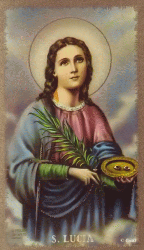 Lucia With Palm Branch