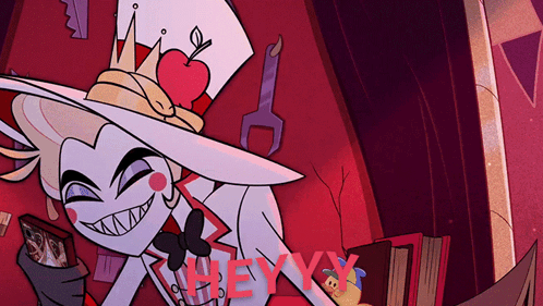 Lucifer Hazbin Hotel Greeting GIF
